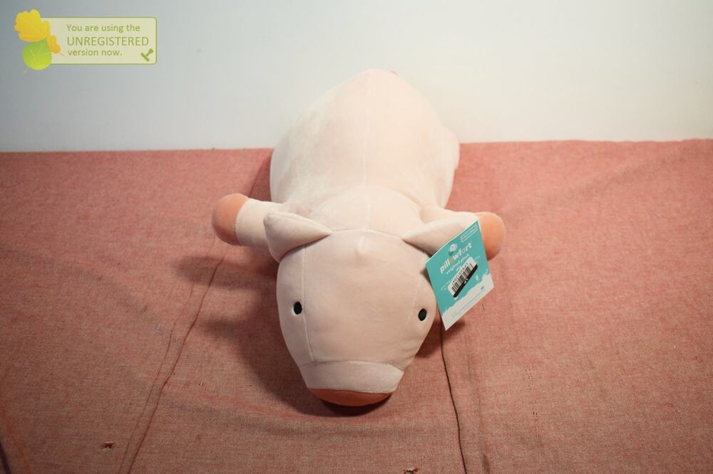 Pillowfort Pig Weighted Plush Pink